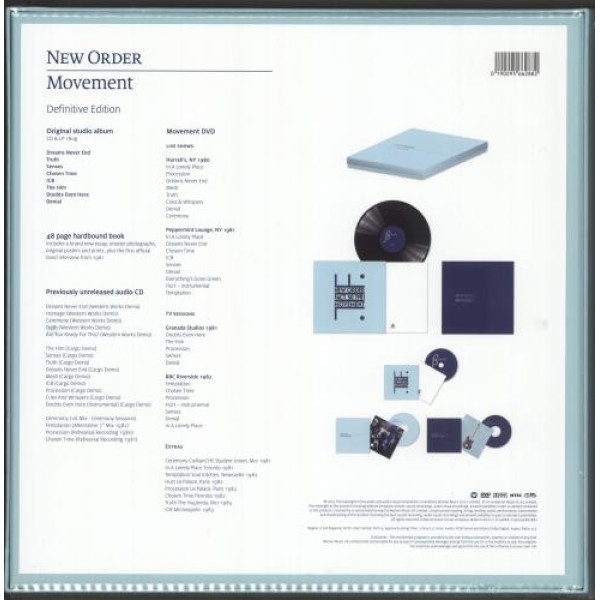 New Order-Movement, Box Set Vinüülplaadid