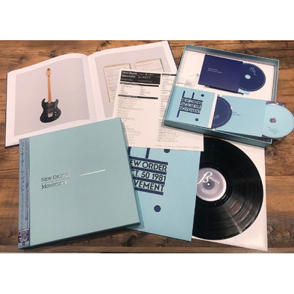 New Order-Movement, Box Set, Japan edition Vinüülplaadid