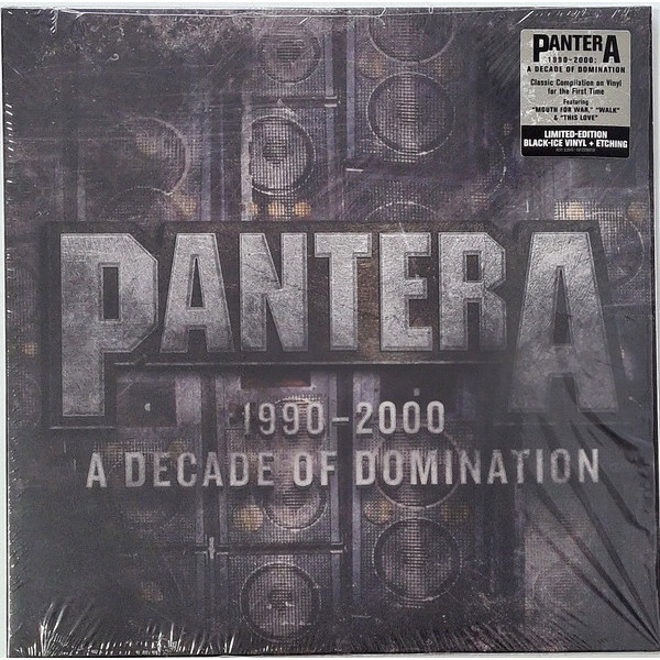 PANTERA-1990-2000: A DECADE OF DOMINATION (LTD BLACK ICE VINYl) Vinüülplaadid