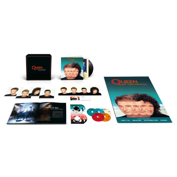 QUEEN-THE MIRACLE, Box Set Vinüülplaadid