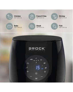 BROCK Digitaalne õhufritüür 3,5l, 1200W-foto2