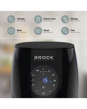 BROCK Digitaalne õhufritüür 3,5l, 1200W-foto2
