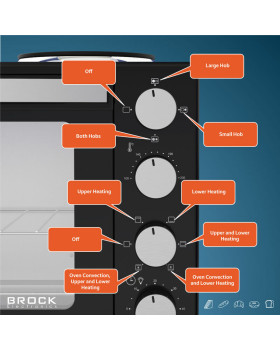 BROCK elektriahi koos pliidiplaatidega, 30L, 1440W-foto5