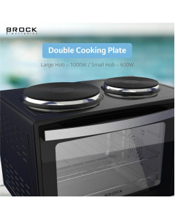 BROCK elektriahi koos pliidiplaatidega, 30L, 1440W-foto3