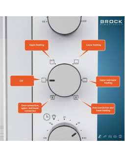 BROCK Elektriahi, valge värv 30 L. 1500 W-foto4
