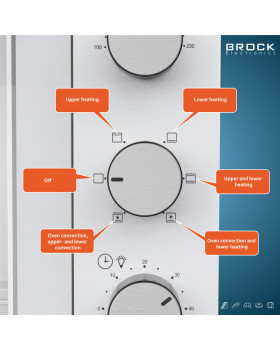 BROCK Elektriahi, valge värv 30 L. 1500 W-foto4