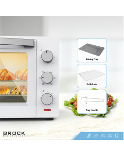 BROCK Elektriahi, valge värv 30 L. 1500 W-foto5