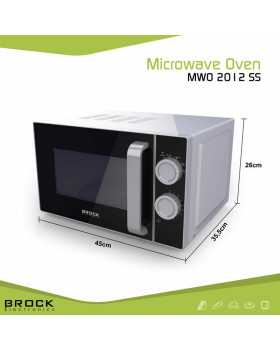 BROCK mikrolaineahi 20L 700W-foto3
