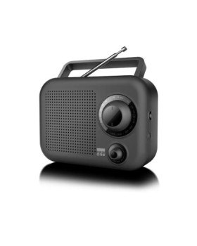 Kaasaskantav raadio new-one r210, analoogne fm/mw, must