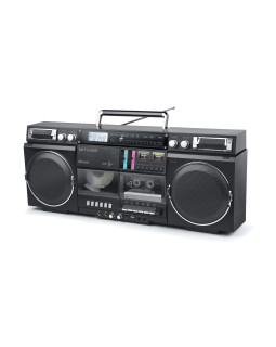 Kaasaskantav bluetooth-raadio cd-kassettmagnetofon, 80w, m 380 gb, muse
