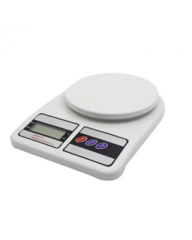 Rosberg 555551651a köögikaal, maksimaalne kaal 7 kg, vedelkristallekraan, valge