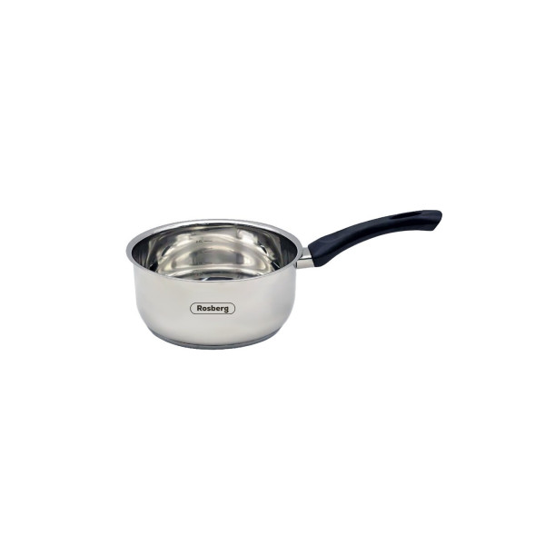 Pajaroog rosberg r51210e12k, 12 cm, 0,6 liitrit, bakeliidist käepide, roostevaba teras