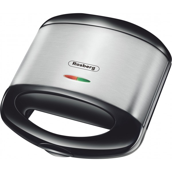 Võileivamasin rosberg 555r51442c, 750w, mittenakkuvad grillplaadid, must