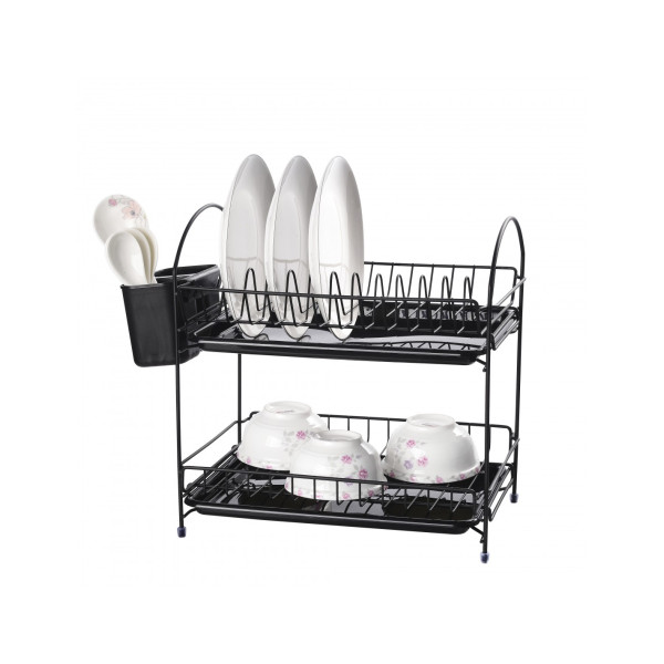 Rosberg 55r53000eb nõudekuivatusrest, must, 34×23×35.5 cm