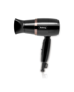 Föön rosberg r51100j, 1600w, must, kokkupandav käepide