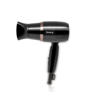 Föön rosberg r51100j, 1600w, must, kokkupandav käepide
