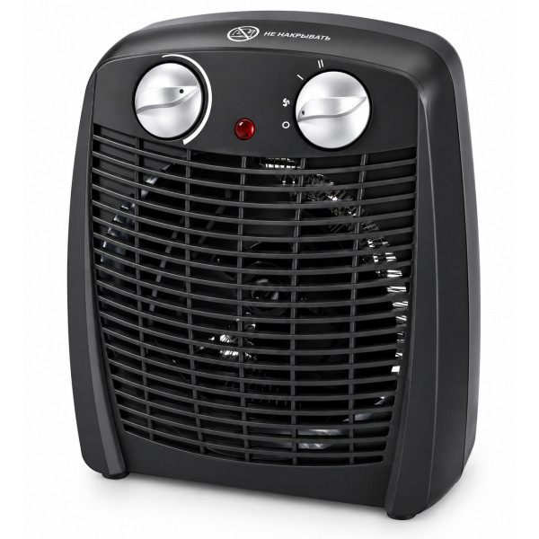 Kütteseade, 2000w, 3 töörežiimi, külma õhu funktsioon, 55v51970cb, must, oliver voltz