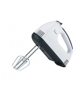 Mikser rosberg r51110g, 200w, 7 kiirust, valge/must