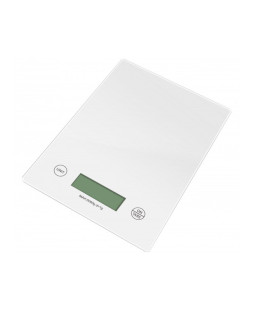 Köögikaal, 5 kg., 2xaaa patareid (ei kuulu komplekti), lcd ekraan, valge, 5rp51651kw, rosberg