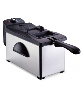 Fritüür oliver voltz 55rp51980p, 2000w, 3l. eemaldatav anum, kaas ja filter, roostevaba teras