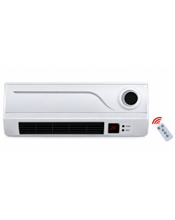 Seinale paigaldatav soojapuhur, 2000w, taimer, kaugjuhtimispult, led ekraan, valge, 555r51973a, rosb