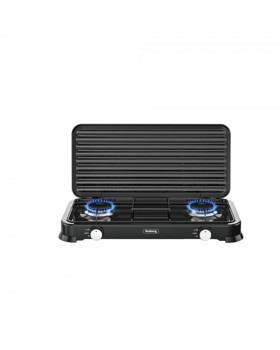 2 põletiga gaasipliit kaanega, 2 x 2,2 kwh, 5r51454d2b, rosberg