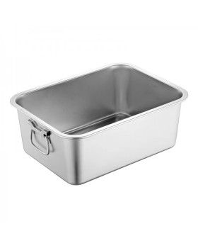 Küpsetusvorm rosberg 51222k4515, ristkülikukujuline käepidemetega, 45×35×15 cm, roostevaba teras