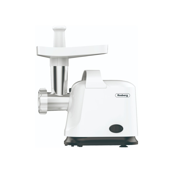 Rosberg r51991e hakklihamasin, 800w, tomatiotsak, madal müratase, valge