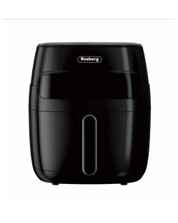 Õhufritüür rosberg 55r51980ca, 1350 w, 5,2 l, led-ekraan, taimer, kuni 200°c, must