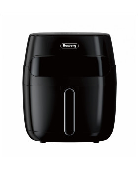 Õhufritüür rosberg 55r51980ca, 1350 w, 5,2 l, led-ekraan, taimer, kuni 200°c, must