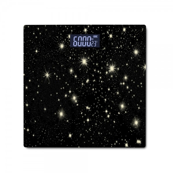 Rosberg 5r51650gst, elektrooniline kehakaal kuni 180 kg, lcd ekraan, tähtede disainiga