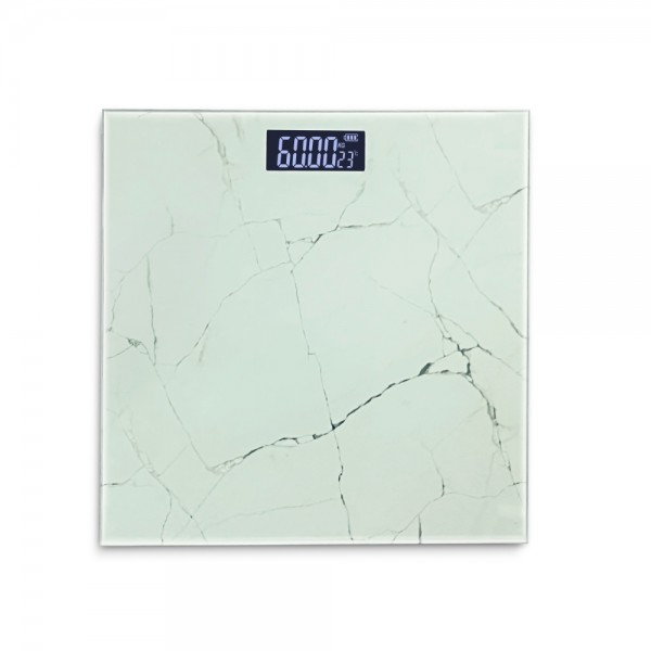 Rosberg 5r51650gwm, elektrooniline kehakaal kuni 180 kg, lcd ekraan, valge/marmori disain