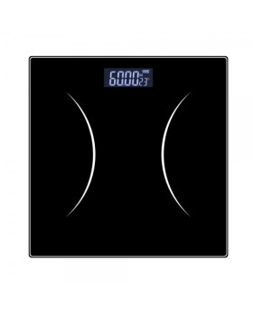 Rosberg 5r51650gbk, elektrooniline kehakaal kuni 180 kg, lcd ekraan, must