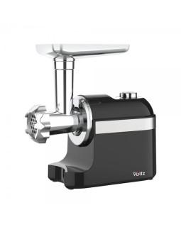 Hakklihamasin oliver voltz 5ov51991fb, 1800w, 2 kiirust, tagasikäigu funktsioon, tomatipress, must
