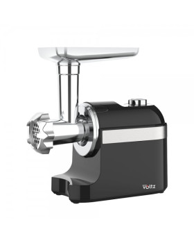 Hakklihamasin oliver voltz 5ov51991fb, 1800w, 2 kiirust, tagasikäigu funktsioon, tomatipress, must