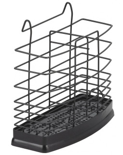 Rosberg 55r53003bb söögiriistade hoidik, must, 16,6 × 15,8 × 6,5 cm
