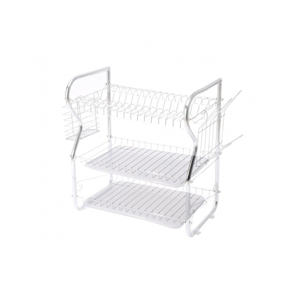 Rosberg 555r53000o nõudekuivatusrest, 3 taset, 43×24×45 cm, kroom