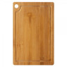 Bambusest lõikelaud rosberg 55r51635ds, 22×15×1,0 cm, kahepoolne
