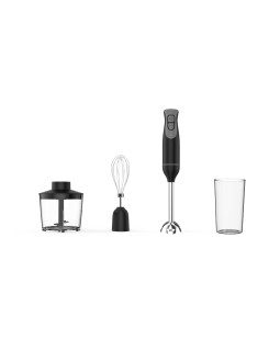 Käsimikser hakkijaga oliver voltz 5v1112nscb, 600w, 700ml, roostevabast terasest varrega ja vispliia