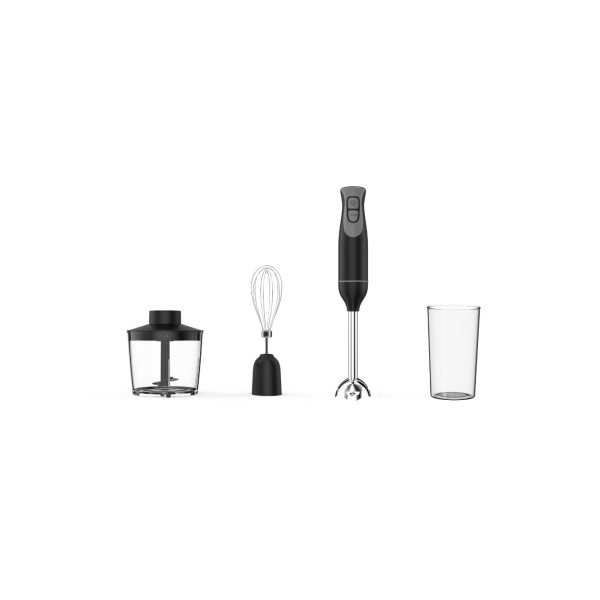 Käsimikser hakkijaga oliver voltz 5v1112nscb, 600w, 700ml, roostevabast terasest varrega ja vispliia