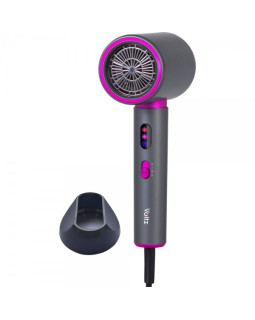 Föön oliver voltz 55ov51100r, 2200 w, ühe lülitiga juhtimine, hall/roosa