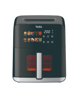 Õhufritüür oliver voltz 5ov51980ce, 1200w, 4l anum, led-ekraan, 10 eelseadistatud programmi, taimer