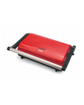 Panini-masin, 1000w, 23*14,5 cm., punane, 55ov51442r, oliver voltz