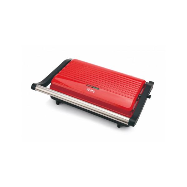 Panini-masin, 1000w, 23*14,5 cm., punane, 55ov51442r, oliver voltz