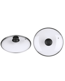 Klaasist kaas plastnupuga, 24 cm, 3021, michelino