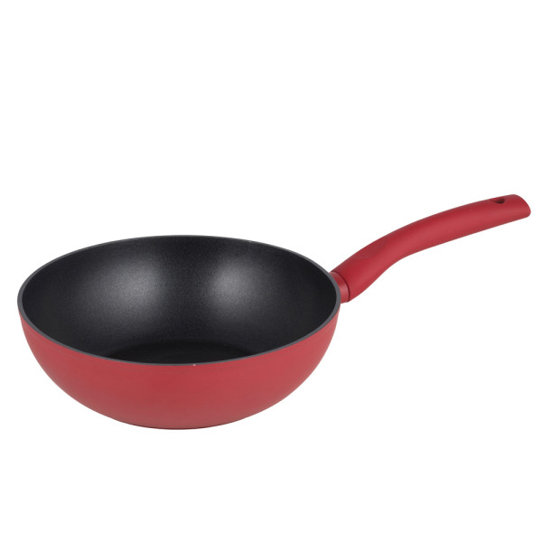 Wok-pann, ø 24 cm. sepistatud alumiiniumisulam