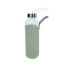 Joogipudel neopreenkattega, 500 ml, klaasist, salveiroheline, 53020, michelino