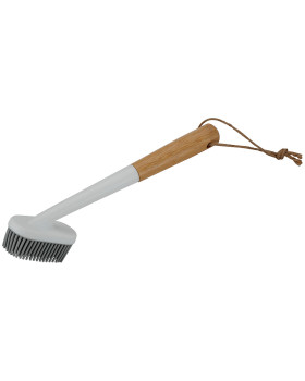 Bambusest ja silikoonist nõudepesuhari, ovaalne, 82317, michelino