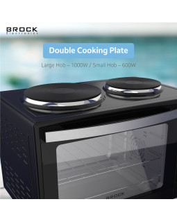 Brock elektriahi koos pliidiplaatidega, 30l, 1600w-foto13