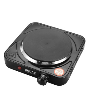 Ühe rõngaga elektripliit brock ep 100 bk, 1500w Ühe rõngaga elektripliit brock ep 100 bk, 1500w
